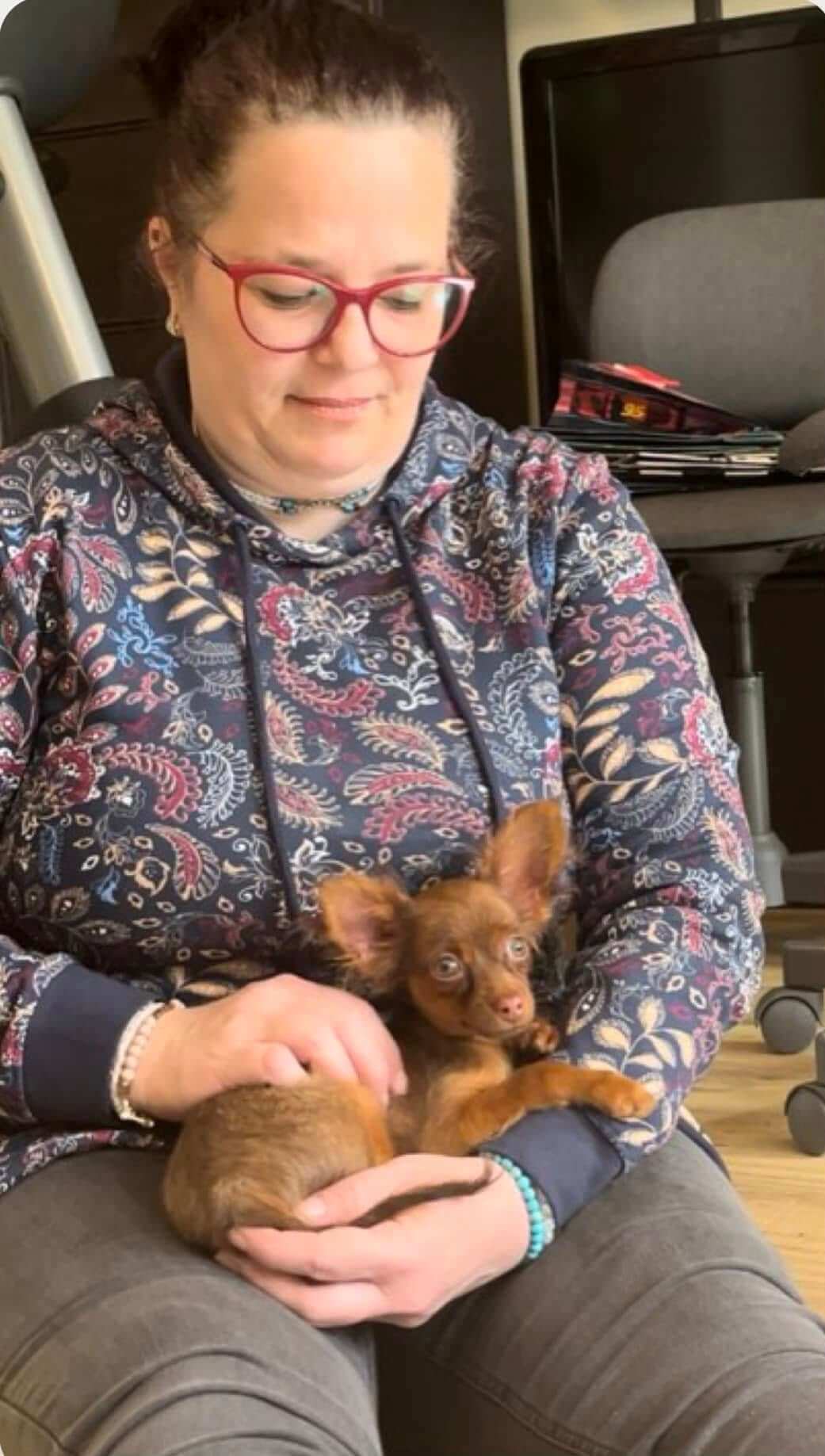 Hungary_Spuri_owner visit us and get russian toy puppy 1